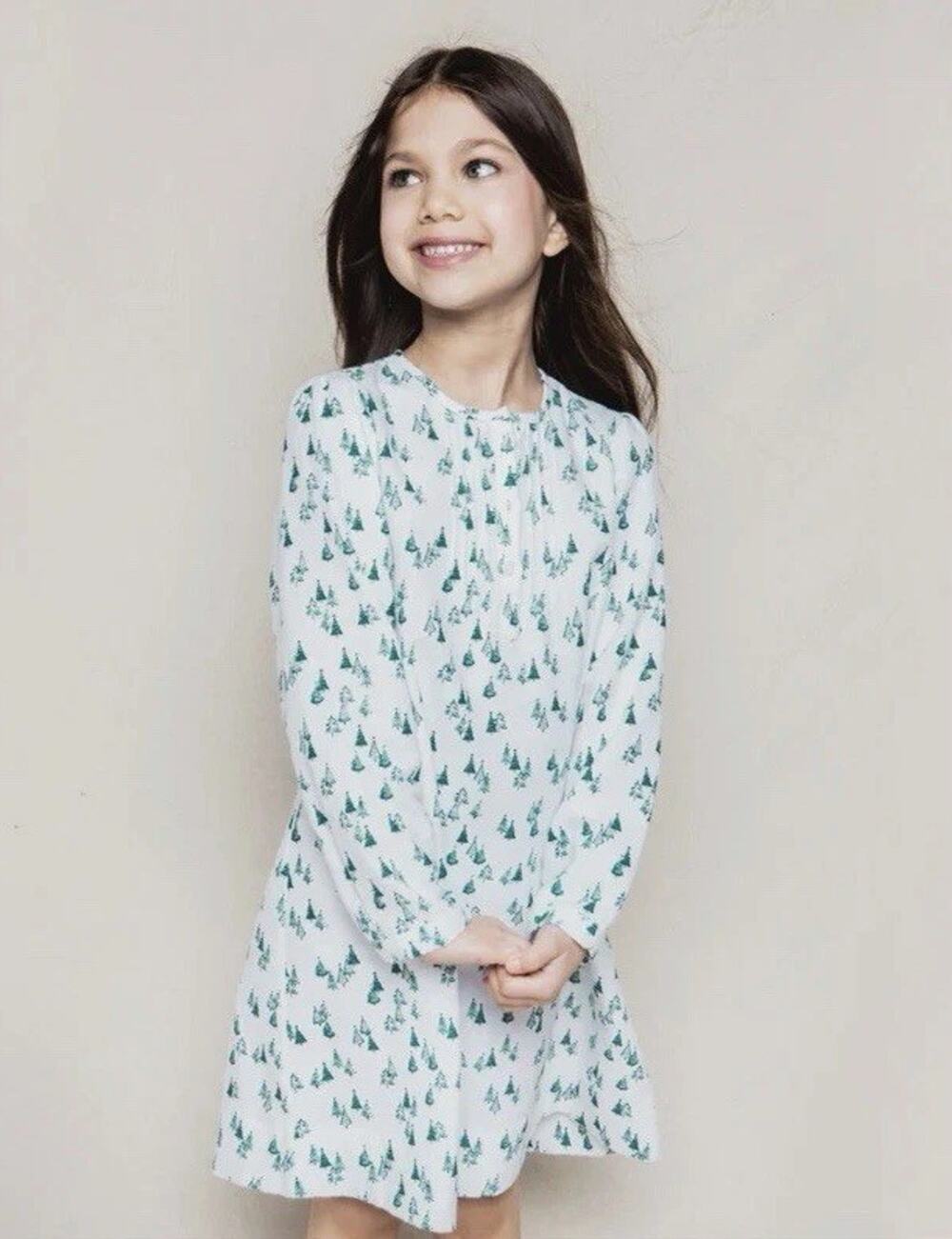Petite Plume - Evergreen Forest Beatrice Nightgown Girls Sz 8